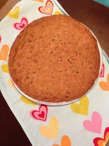 12 Inch Cookie Cake - can be decorated with icing for any occasion